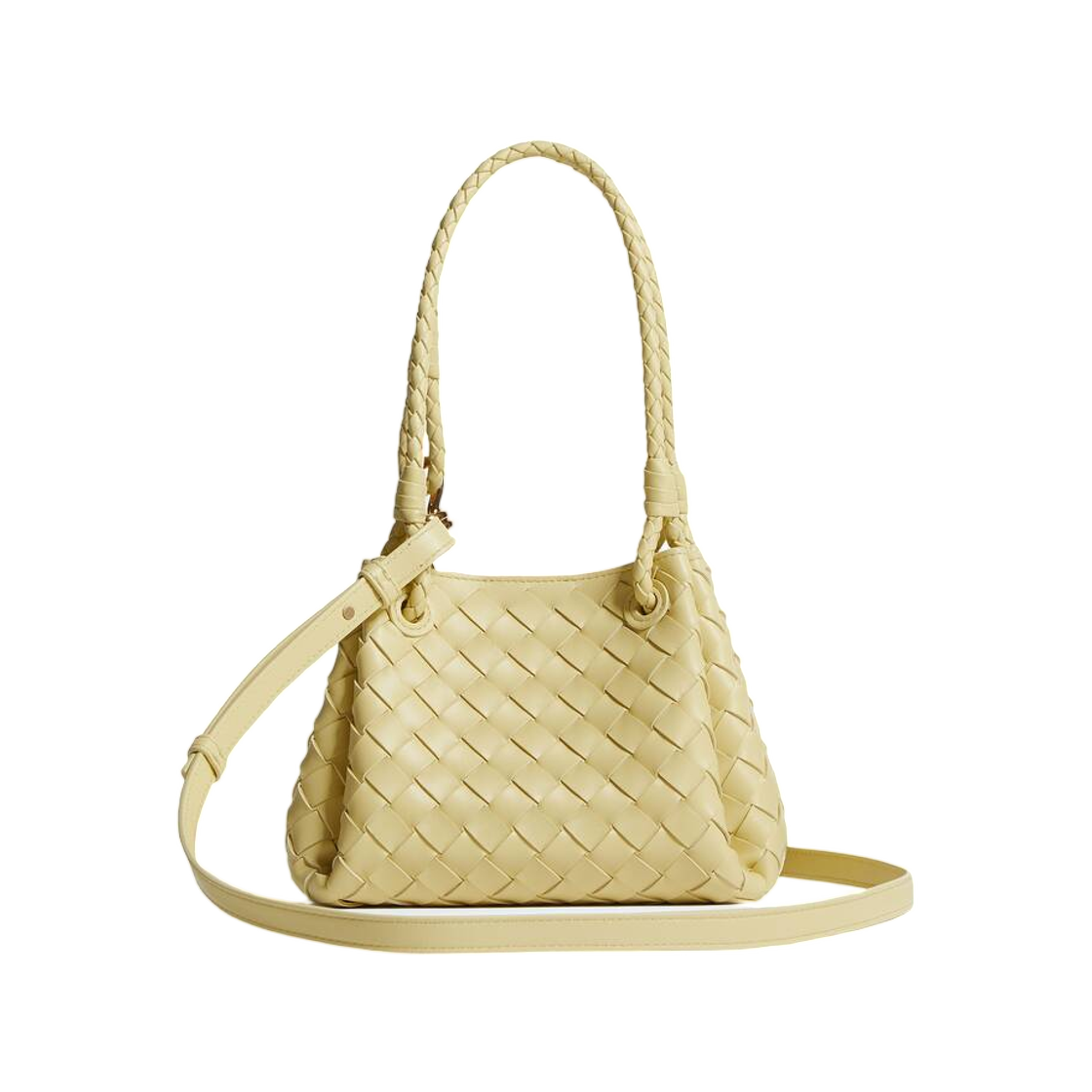 보테가 베네타 스몰 파라슈트 버터 옐로우(Bottega Veneta Small Parachute Butter Yellow) - 2