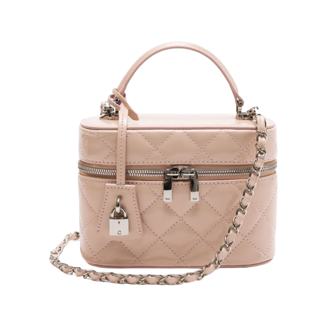 카디널 레드 베니티 백 베이지 핑크(Cardinal Red Vanity Bag Beige Pink)