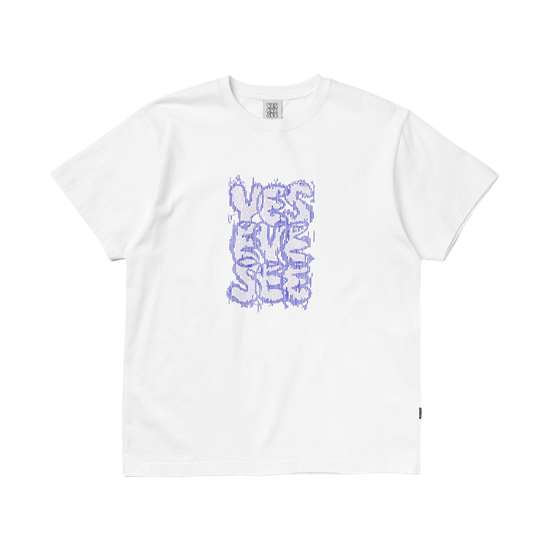 [더블적립]예스아이씨 씨-로고 도트 티셔츠 화이트([더블적립]YESEYESEE C-Logo Dot Tee White)