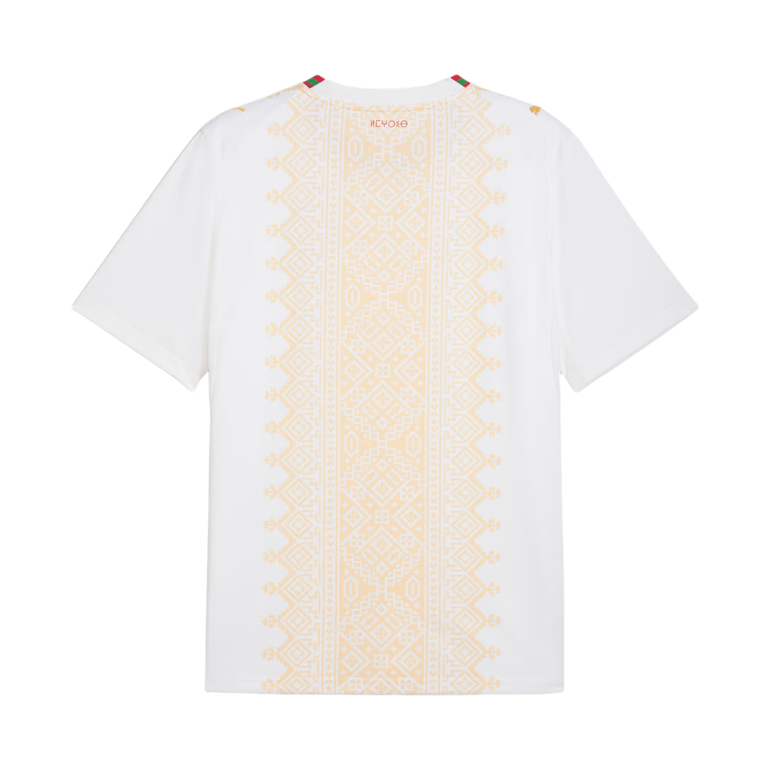 푸마 모로코 2026 어웨이 사커 저지 푸마 화이트 빅토리 골드(Puma Morocco 2026 Away Soccer Jersey Puma White Victory Gold) - 2
