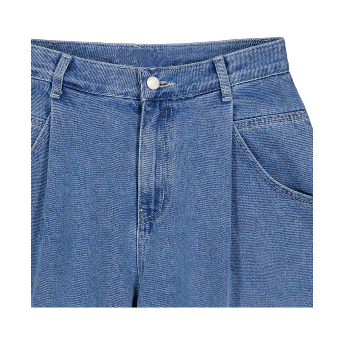 뮈르뮈르 루시 핀턱 오버 데님 진(Murmure Lucy Over Denim Jeans) - 2