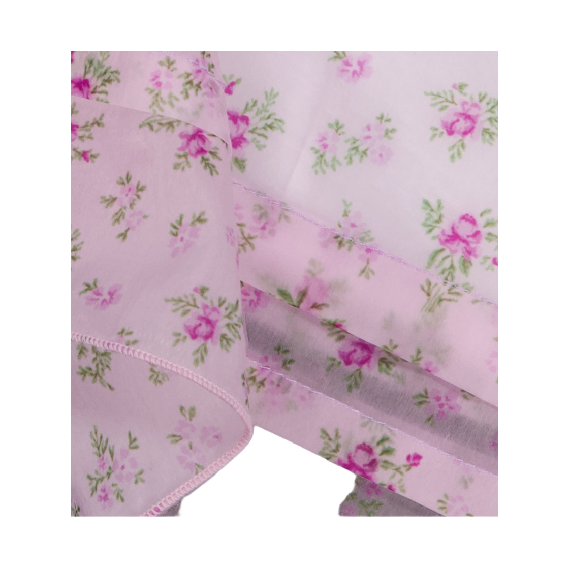 뮈르뮈르 레나 시어 플라워 미니 스커트(Murmure Lena Flower Skirt) - 3