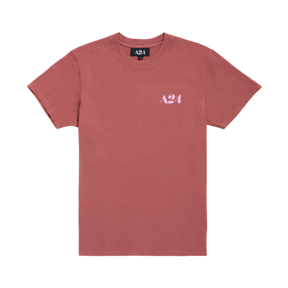 A24 핑크 클레이 로고 티셔츠 핑크 클레이(A24 Pink Clay Logo T-Shirt Pink Clay)