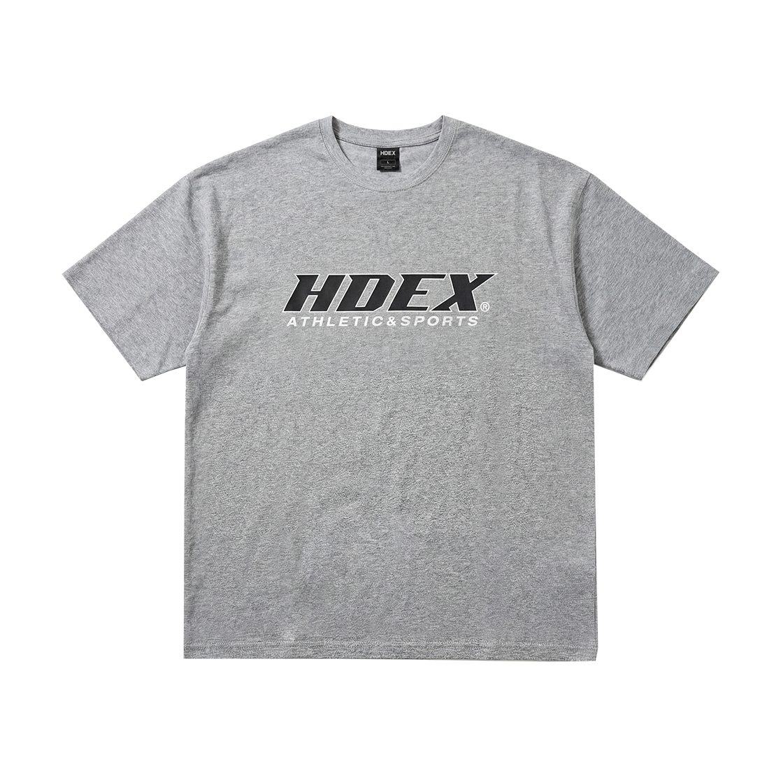 에이치덱스 오리진 숏 슬리브 멜란지 그레이(HDEX Origin Short Sleeve Melange Gray)