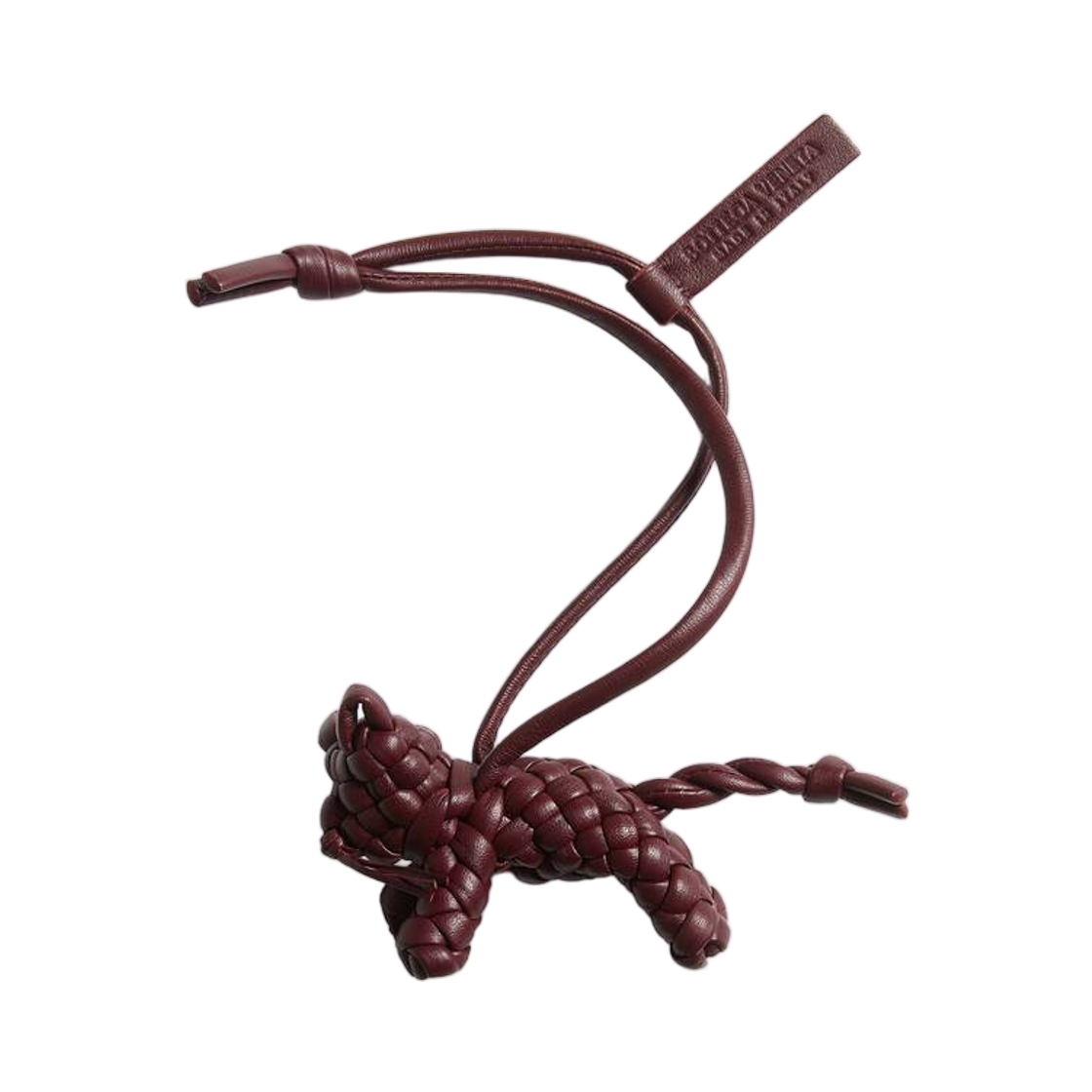835969V64A06337 Bottega Veneta Cat Charm Bordeaux