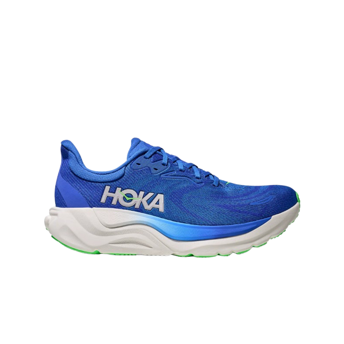 호카 아라히 8 코발트 블루 네온 그린 - 레귤러(Hoka Arahi 8 Cobalt Blue Neon Green - Regular)