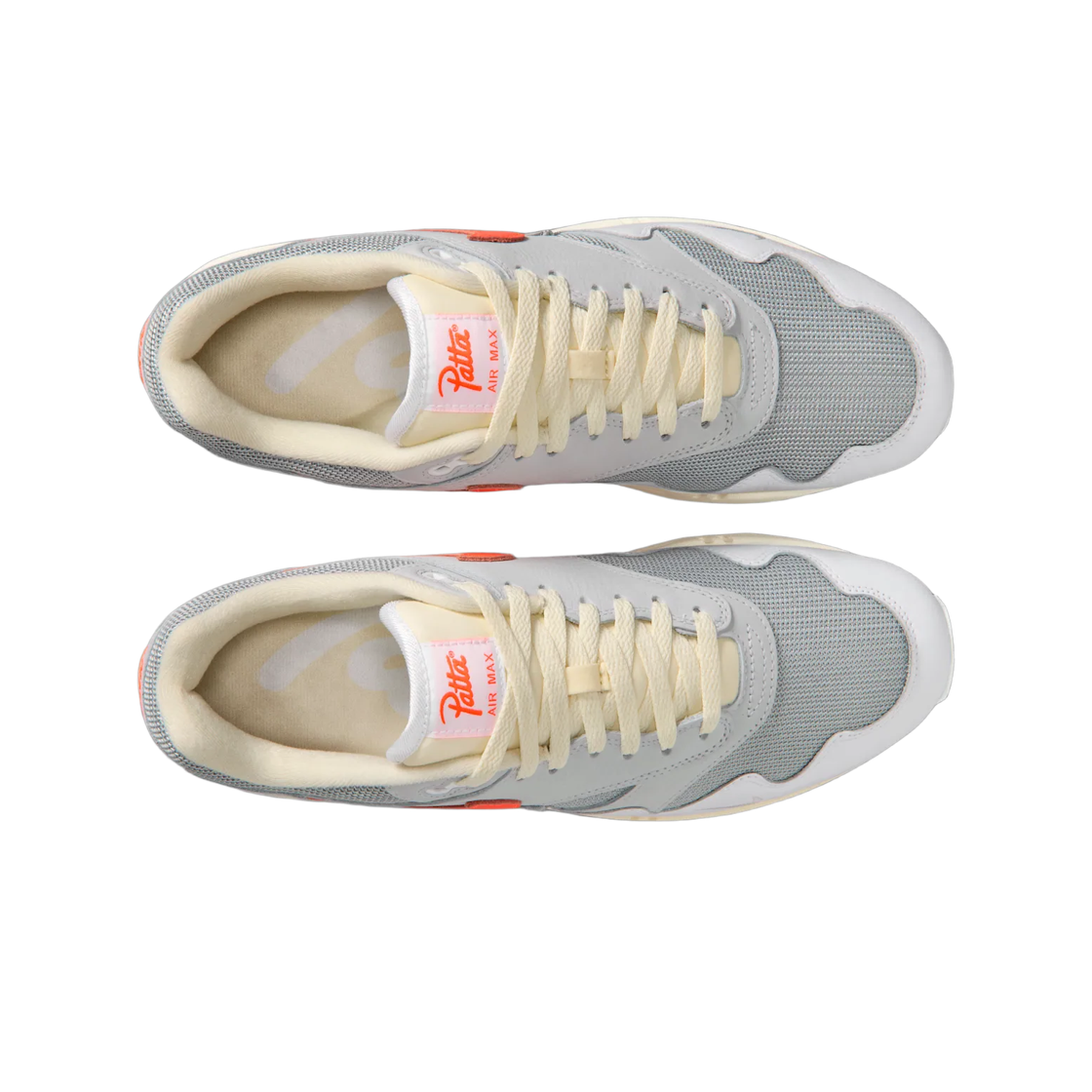 나이키 x 파타 에어맥스 1 화이트 하이퍼 크림슨(Nike x Patta Air Max 1 White Hyper Crimson) - 2