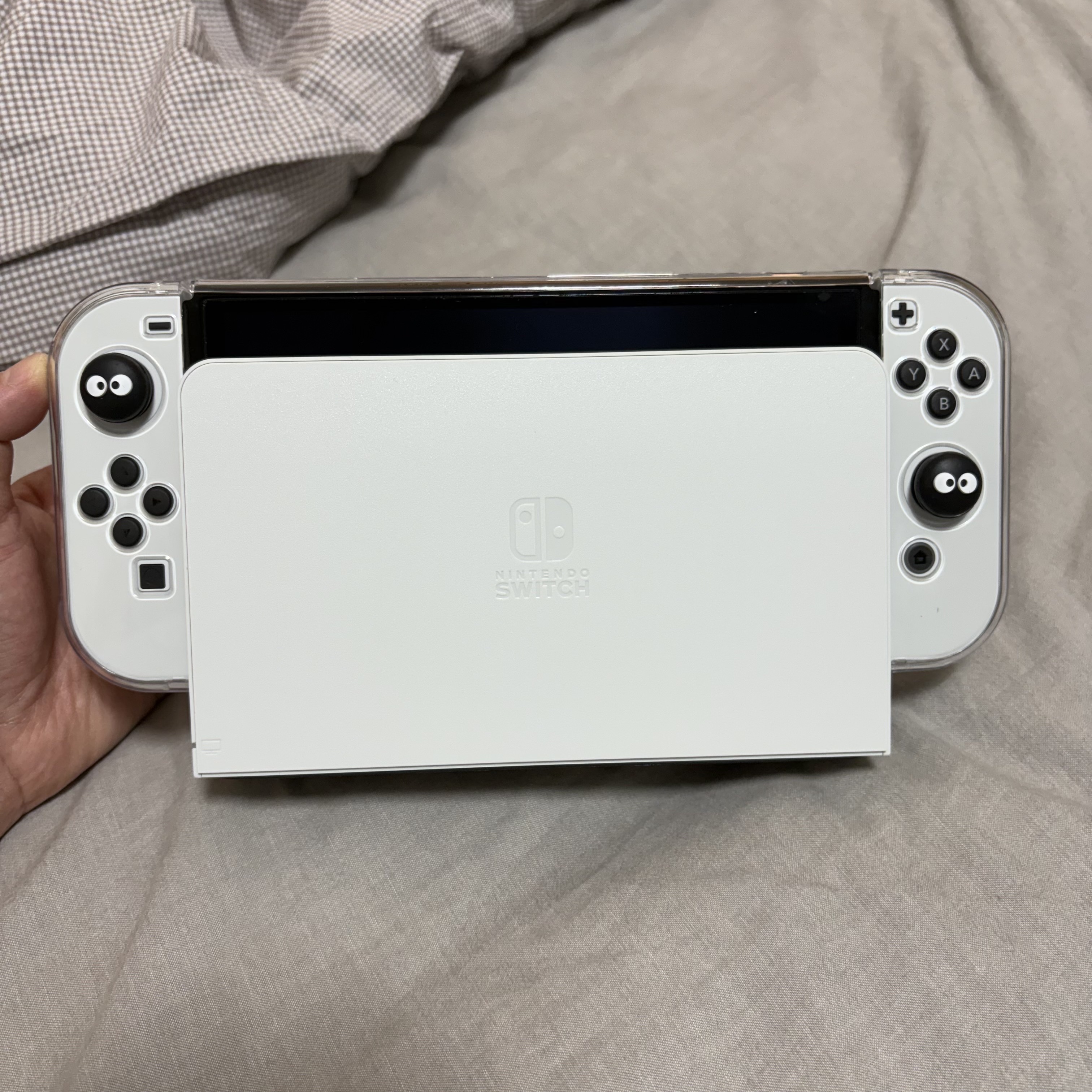 Nintendo Switch OLED White (Korean Ver.), Nintendo Switch Kirby and the Forgotten Land 착용 스타일 - 4
