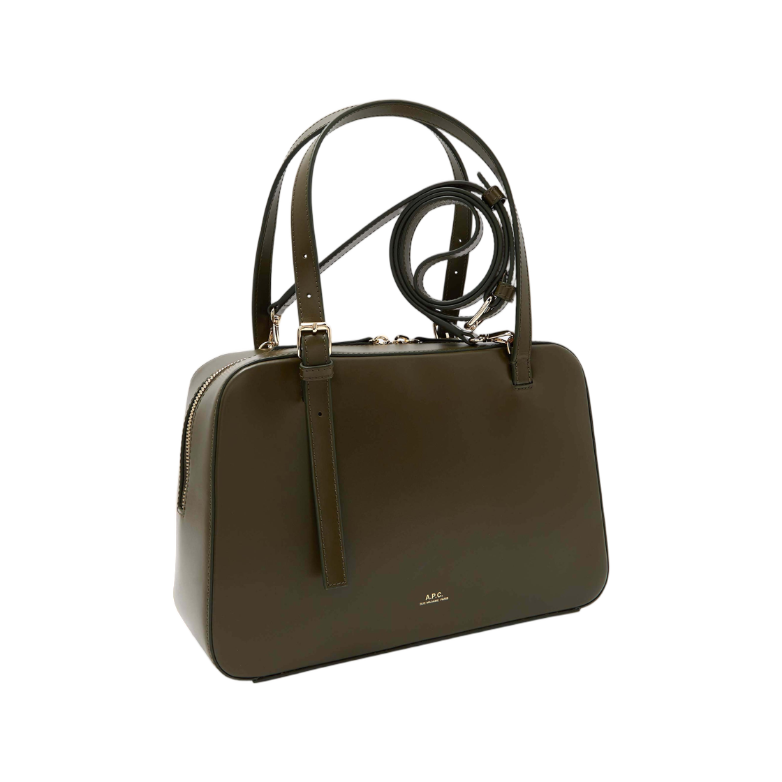 아페쎄 버지니아 박스 백 카키 퐁쎄(A.P.C. Virginie Box Bag Kaki Fonce) - 2