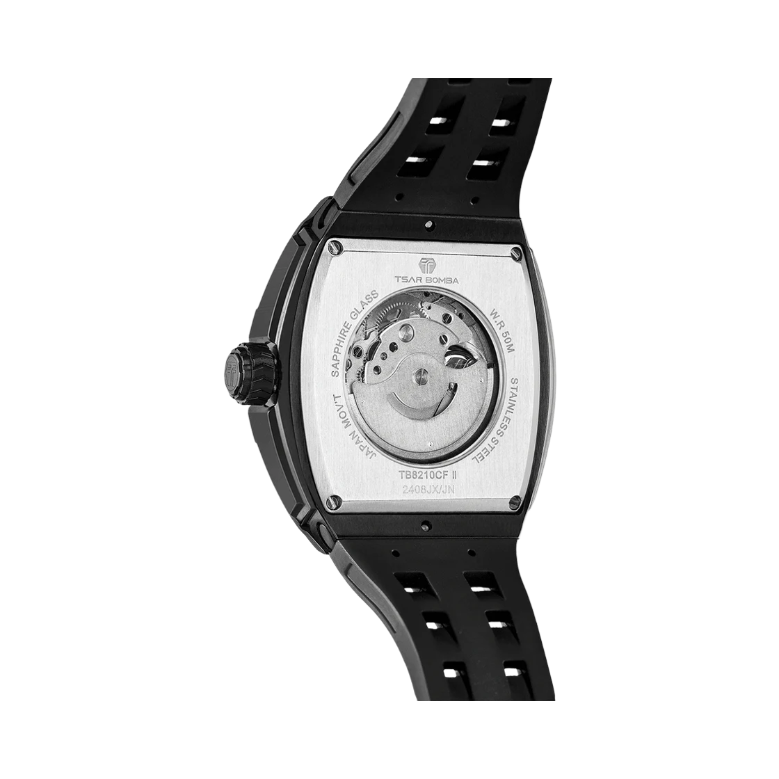 차르봄바 엘리멘탈 카본파이버 파워리저브 오토매틱 TB8210CF II-01 블랙(Tsar Bomba Elemental Carbon Fiber Automatic TB8210CF II-01 Black) - 2