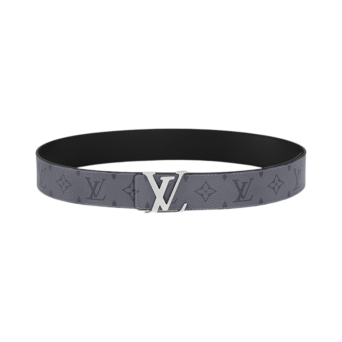 M0285T Louis Vuitton LV Initiales 40mm Reversible Belt Monogram Eclipse