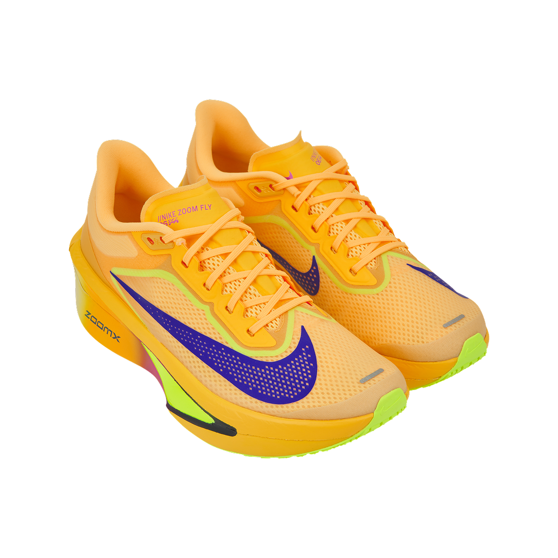 나이키 줌 플라이 6 시트론 펄스 인디고 버스트(Nike Zoom Fly 6 Citron Pulse Indigo Burst) - 4