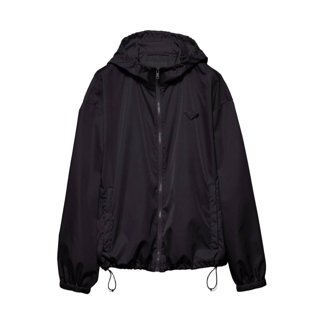 프라다 리나일론 레인 자켓 블랙(Prada Re-Nylon Rain Jacket Black)