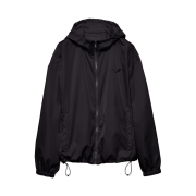 Prada Re-Nylon Rain Jacket Black