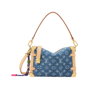 Louis Vuitton Side Trunk MM Denim Blue