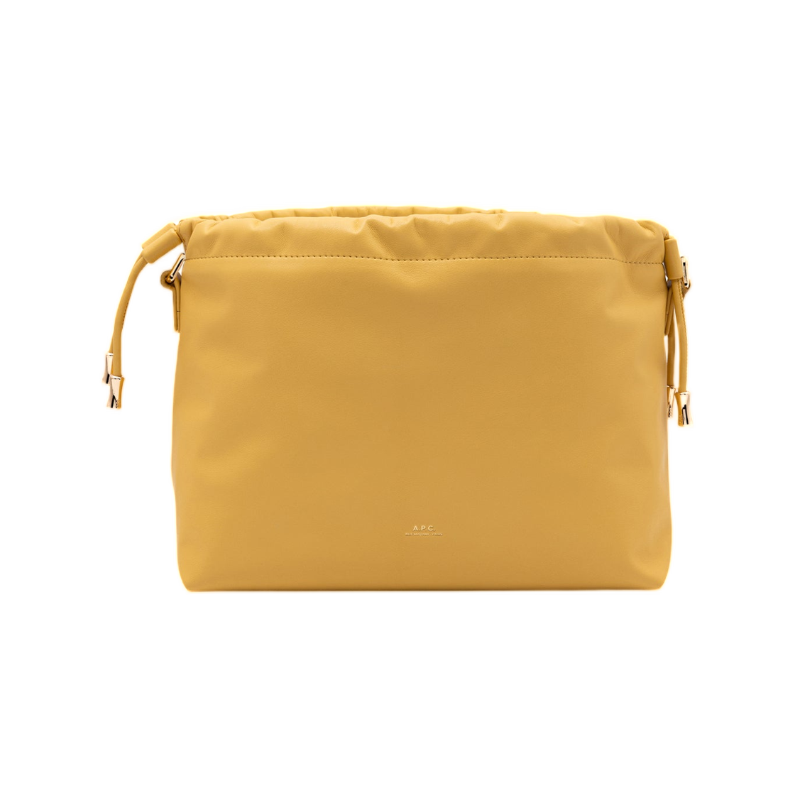 PUAAT-F61583-DAR A.P.C. Ninon Bag Butter Yellow