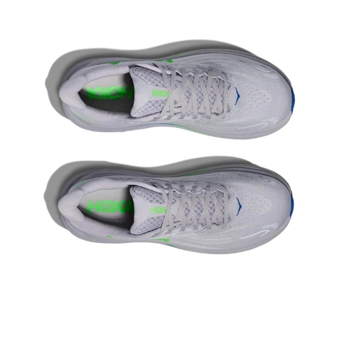 호카 클리프톤 10 애쉬 그레이 네온 그린 - 레귤러(Hoka Clifton 10 Ash Grey Neon Green - Regular) - 2