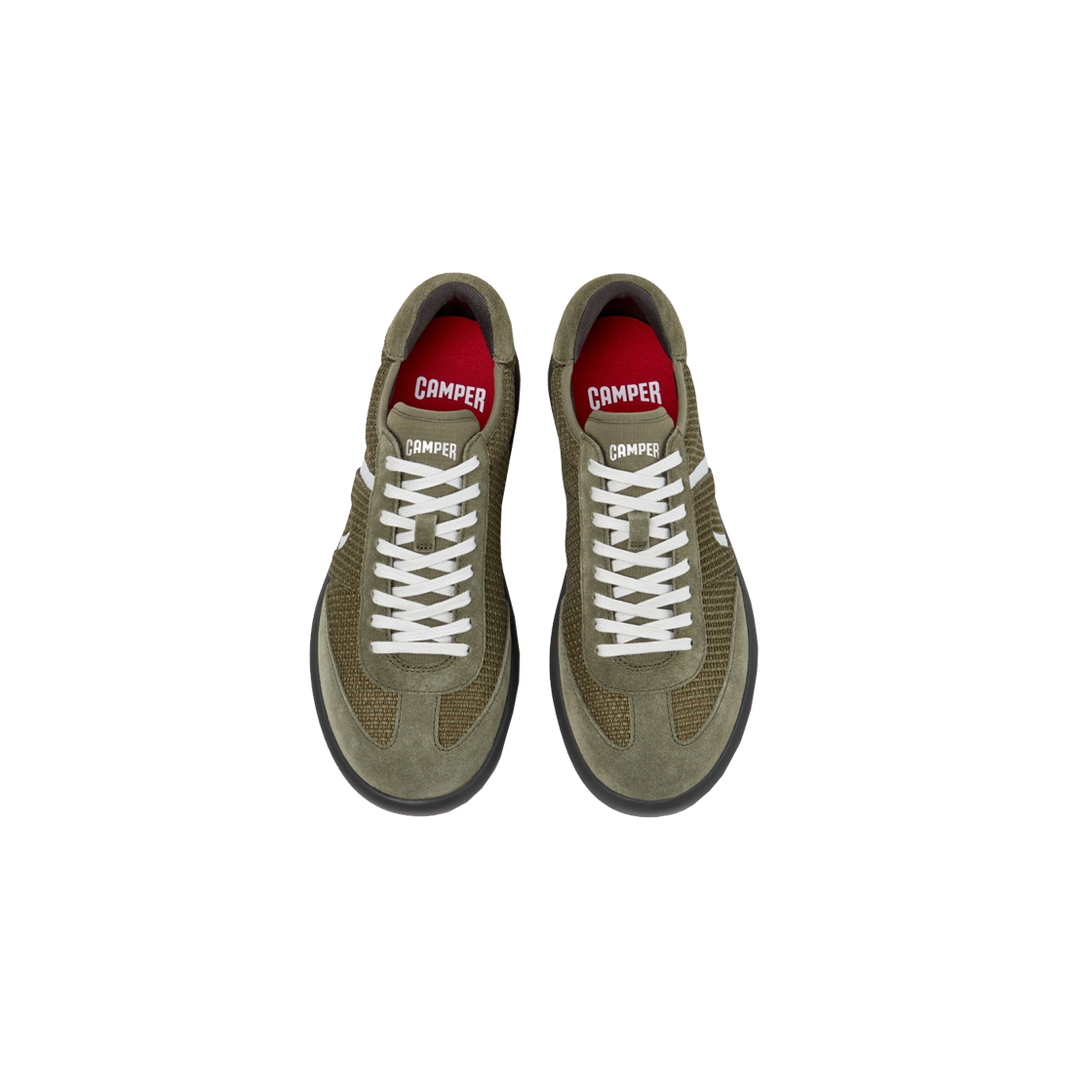 캠퍼 남성 펠로타스 솔라 스니커즈 카키(Camper Men Pelotas Soller Sneakers Khaki) - 3