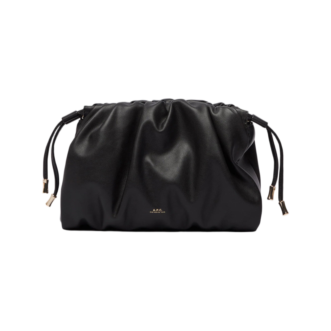 PUAAT-F61644-LZZ A.P.C. Ninon Shoulder Mini Bag Noir