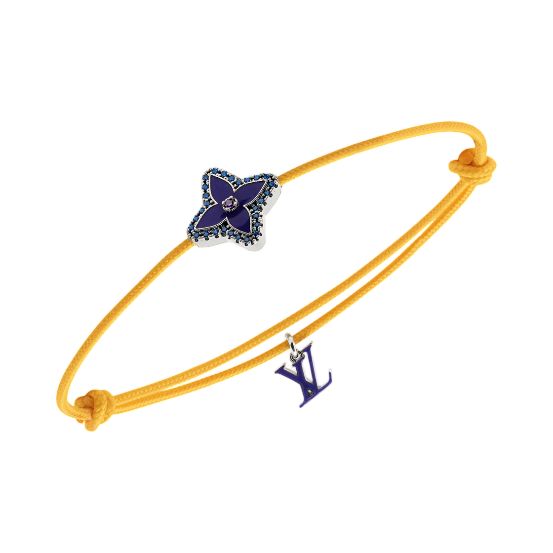 루이비통 모노그램 스테시아 코든 브레이슬릿 옐로우(Louis Vuitton Monogram Stasia Cordon Bracelet Yellow) - 2