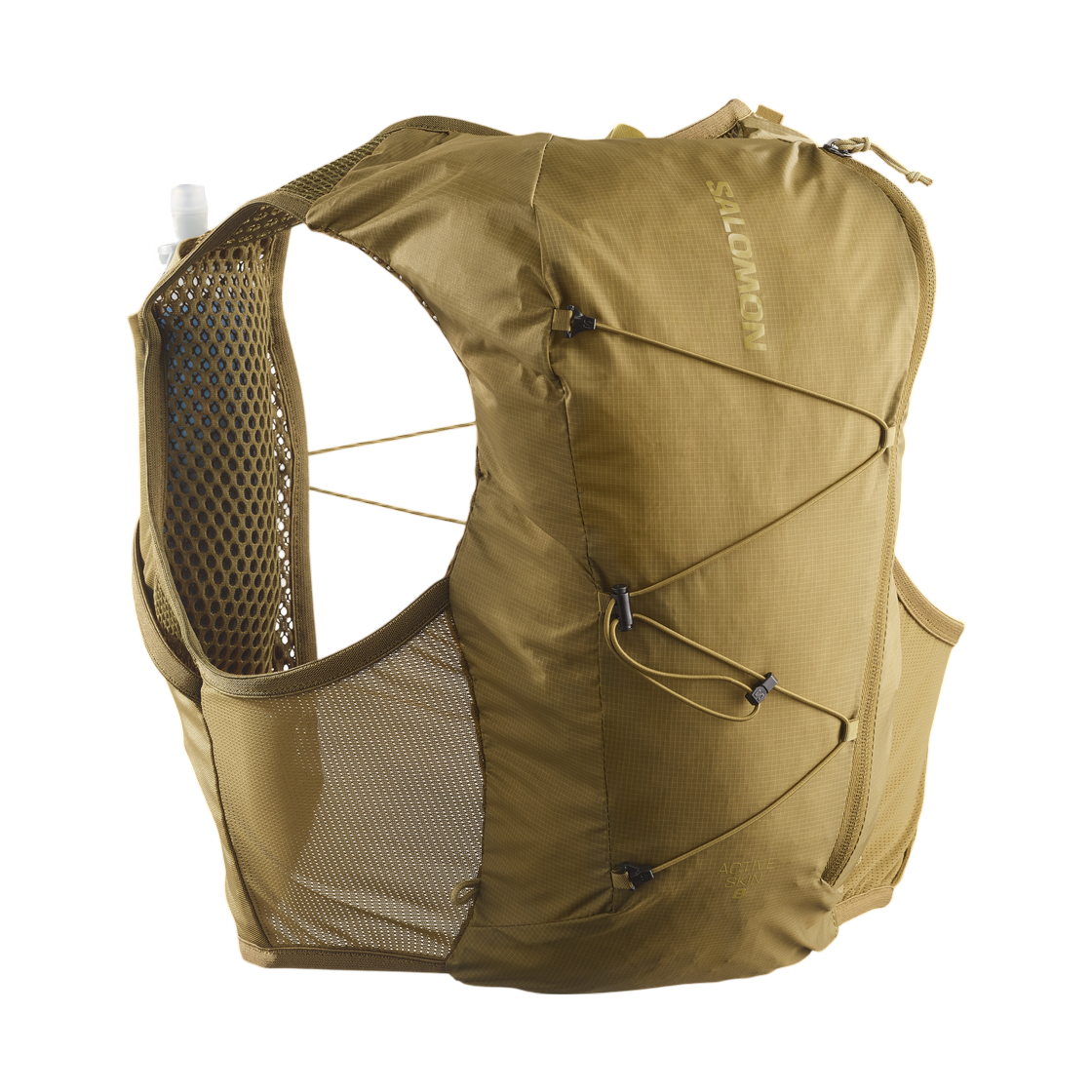 살로몬 액티브 스킨 8 세트 옐로우 브라운(Salomon Active Skin 8 Set Yellow Brown) - 2
