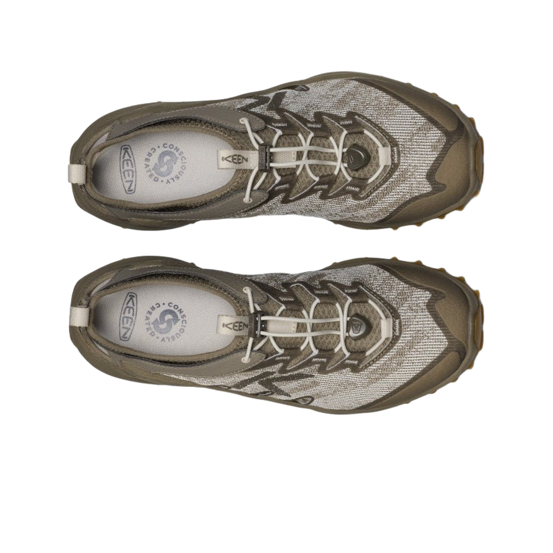 킨 자이오닉 ADV 오픈에어 하이킹 슈즈 모노크롬 브린들(Keen Zionic ADV Open-Air Hiking Shoes Monochrome Brindle) - 2