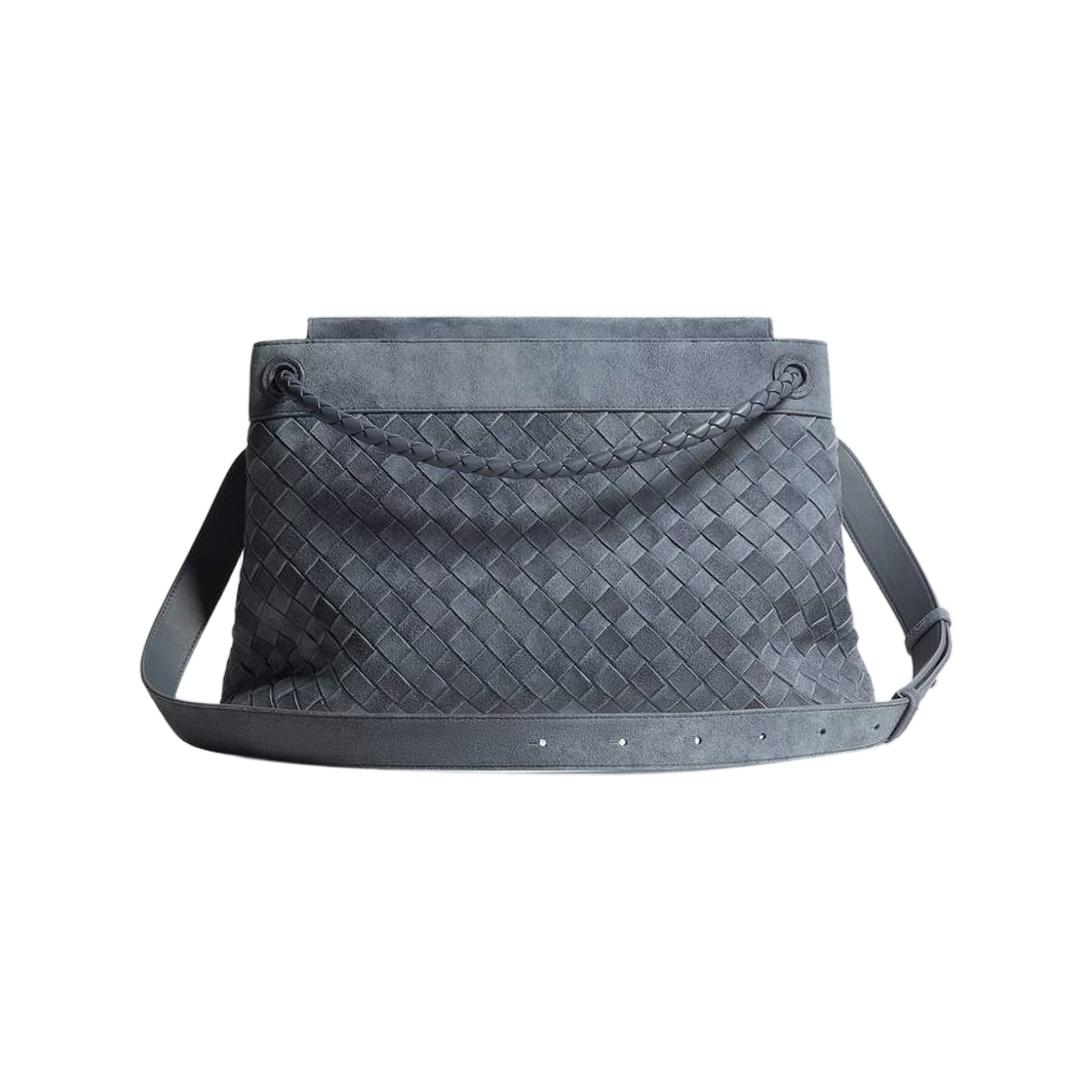 보테가 베네타 안디아모 메신저 클라우디 인디고 그래블(Bottega Veneta Andiamo Messenger Cloudy Indigo Gravel) - 2