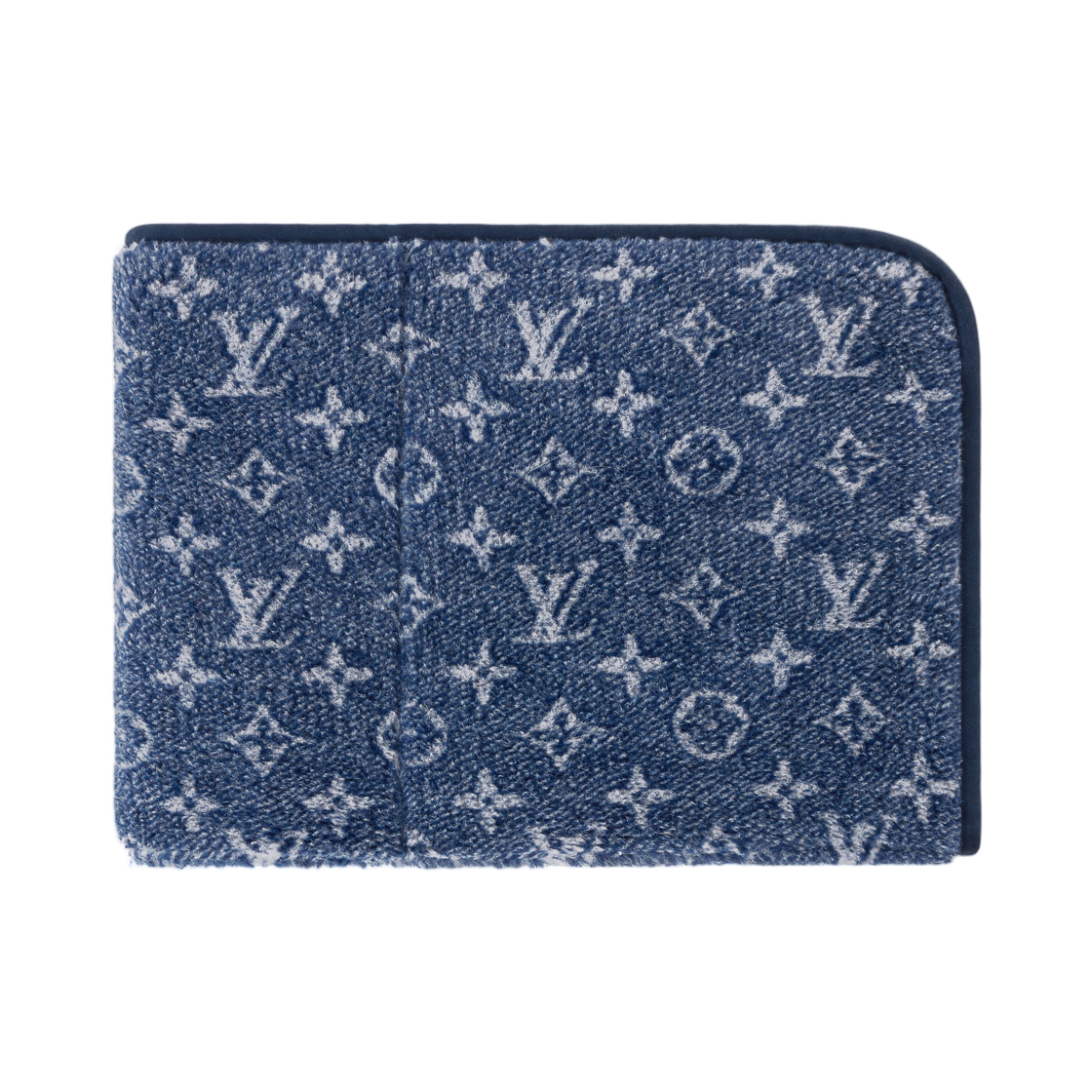 GI1552 Louis Vuitton Travel Dog Carpet Denim Monogram