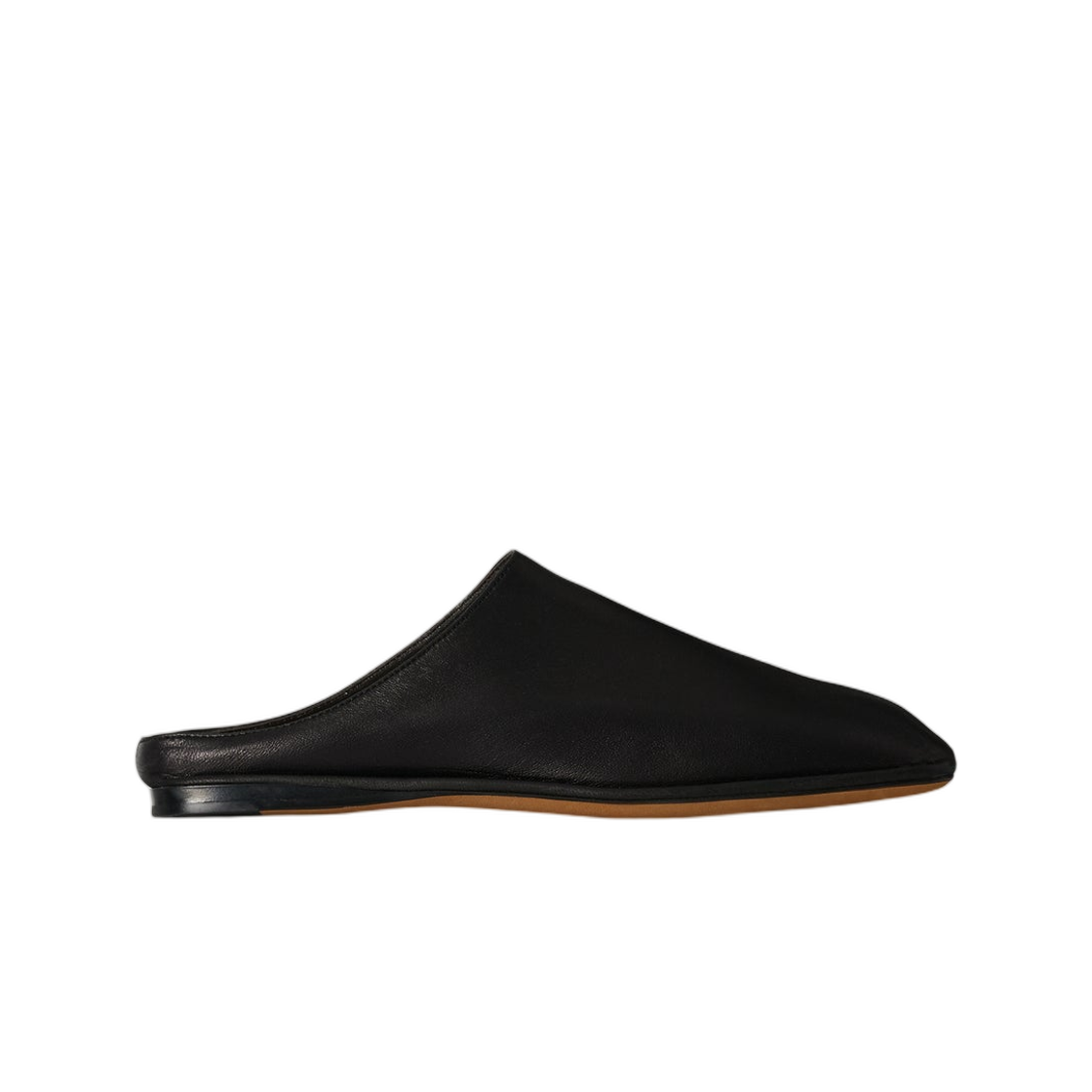 (W) 더 로우 파이퍼 슬라이드 블랙((W) The Row Piper Slide Black) - 1