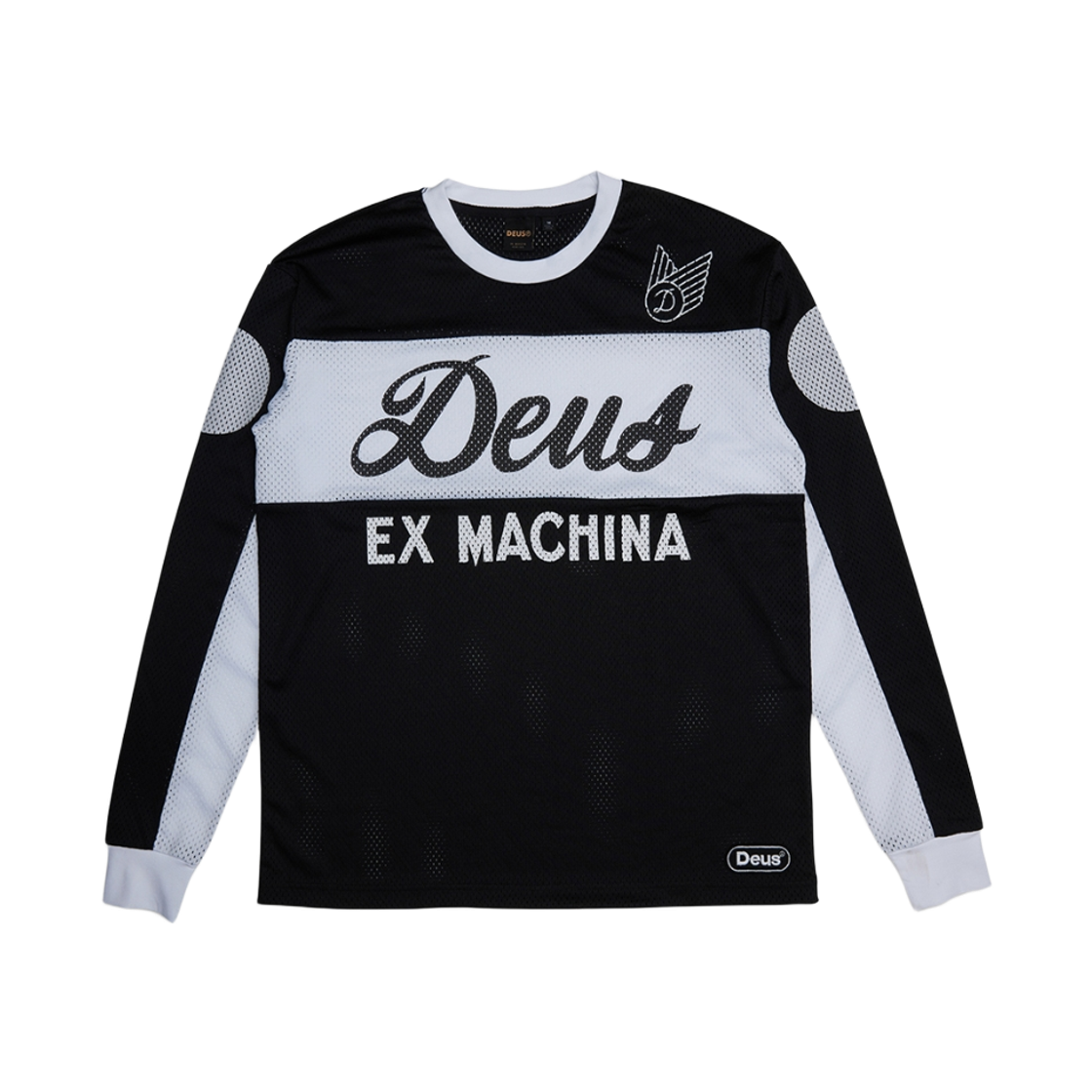 D261ULT164099 [6% 적립] Deus Ex Machina Saber Moto Jersey Black
