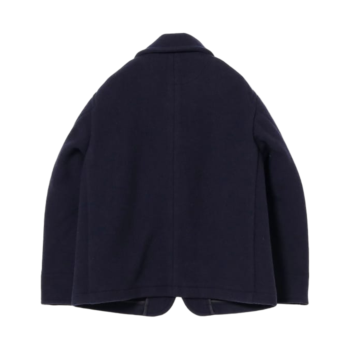 빔즈 x 단톤 울 파일 라운드 칼라 자켓 네이비(Beams x Danton Wool Pile Round Collar Jacket Navy) - 2