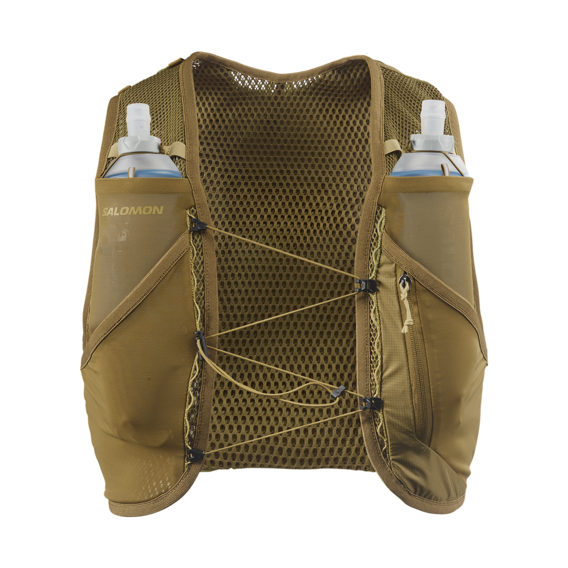 살로몬 액티브 스킨 4 세트 옐로우 브라운(Salomon Active Skin 4 Set Yellow Brown)