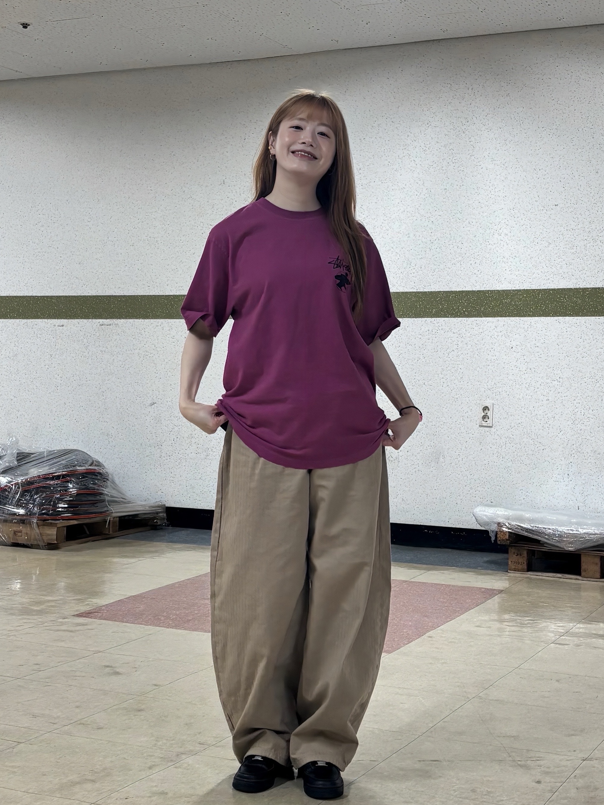 Human Made Heart Rubber Band Pink, (W) Nike Air Force 1 '07 Low Triple Black 착용 스타일 - 4