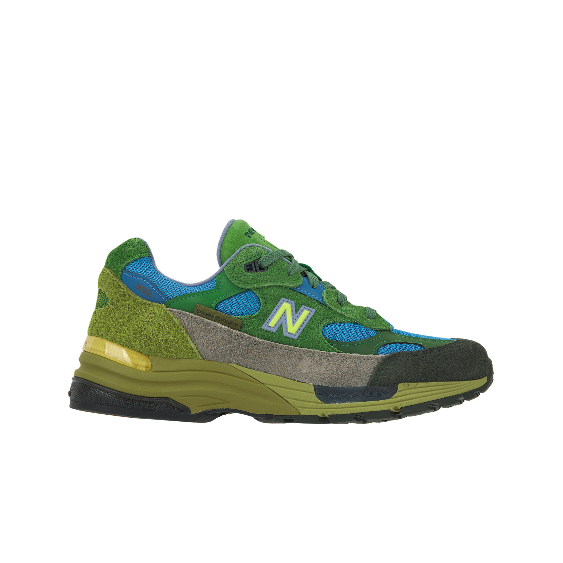 뉴발란스 x 살레헤 벰버리 992 그린 블루 - D 스탠다드(New Balance x Salehe Bembury 992 Green Blue - D Standard)