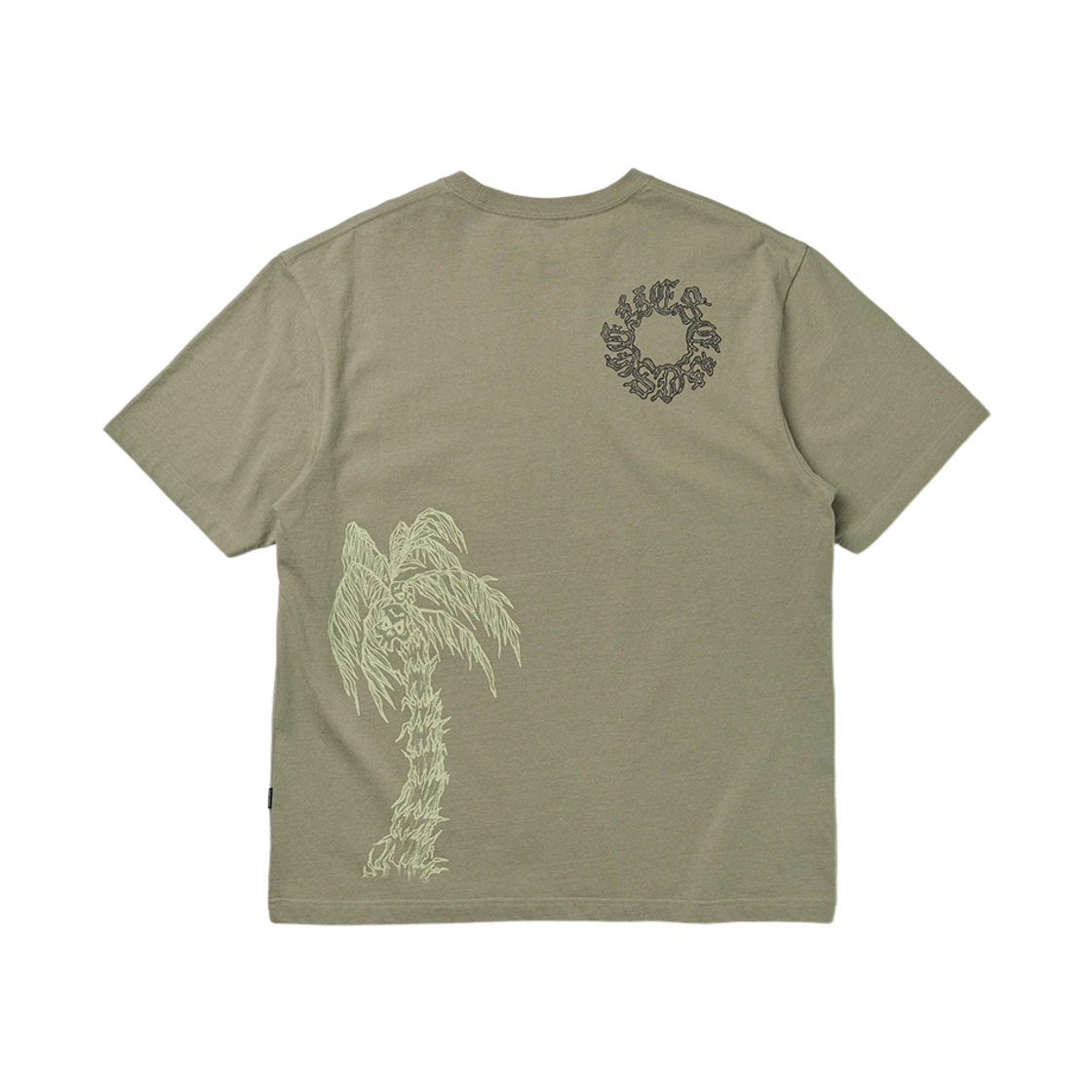 [더블적립]예스아이씨 예스 스파이크웨이브 티셔츠 카키([더블적립]YESEYESEE Y.E.S Spikewave Tee Khaki) - 2