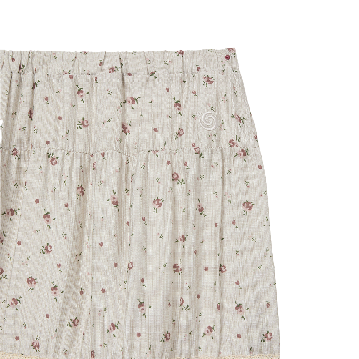 [오프라인 전용] 에이이에이이 우먼 패턴 티어드 스커트 베이지 - 26SS([오프라인 전용] AEAE Women Pattern Tiered Skirt Beige - 26SS) - 3