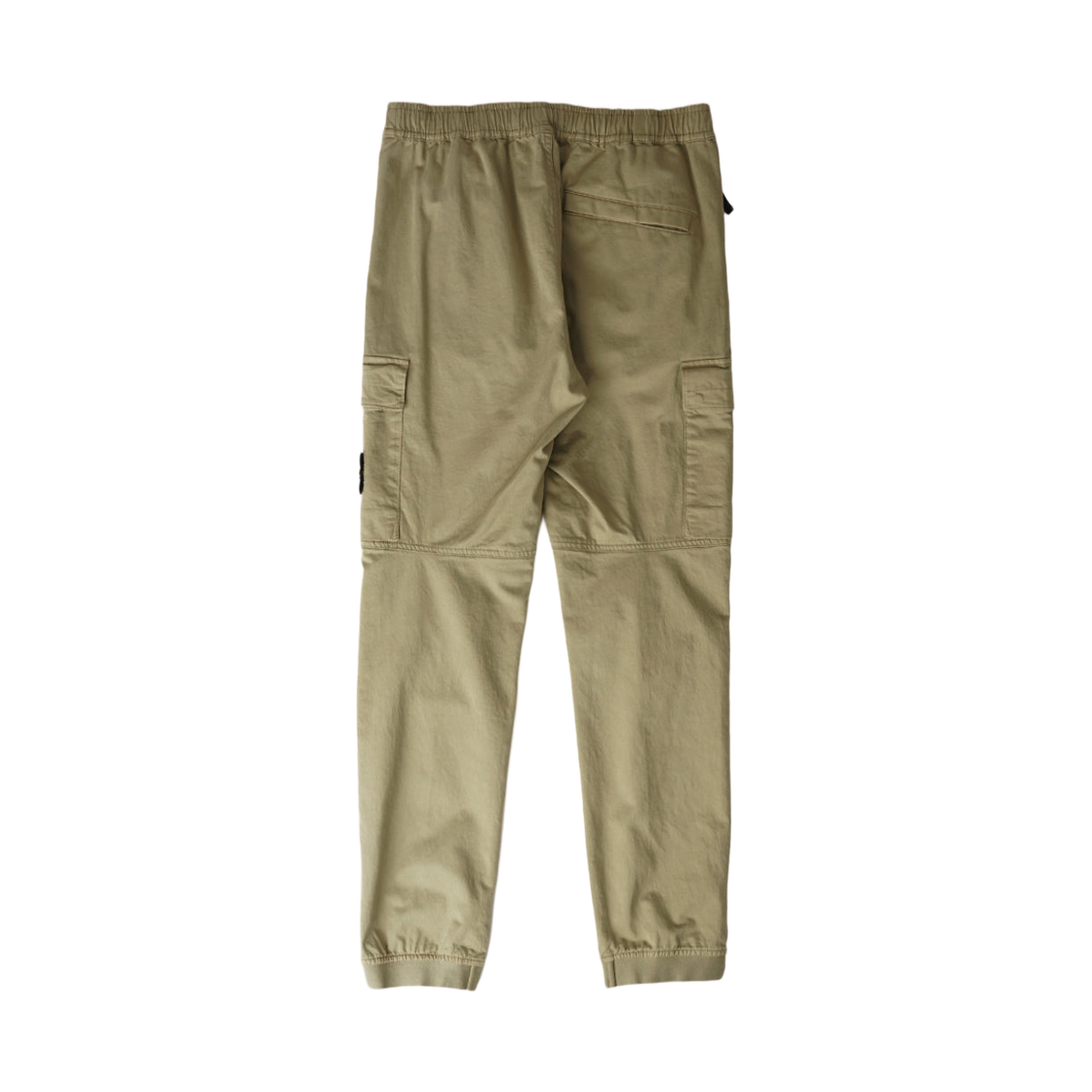 스톤 아일랜드 31314 스트레치 코튼 울 사틴 레귤러 테이퍼드 핏 카고 팬츠 비스킷 - 24FW(Stone Island 31314 Stretch Cotton Wool Satin Regular Tapered Fit Cargo Pants Biscuit - 24FW) - 2