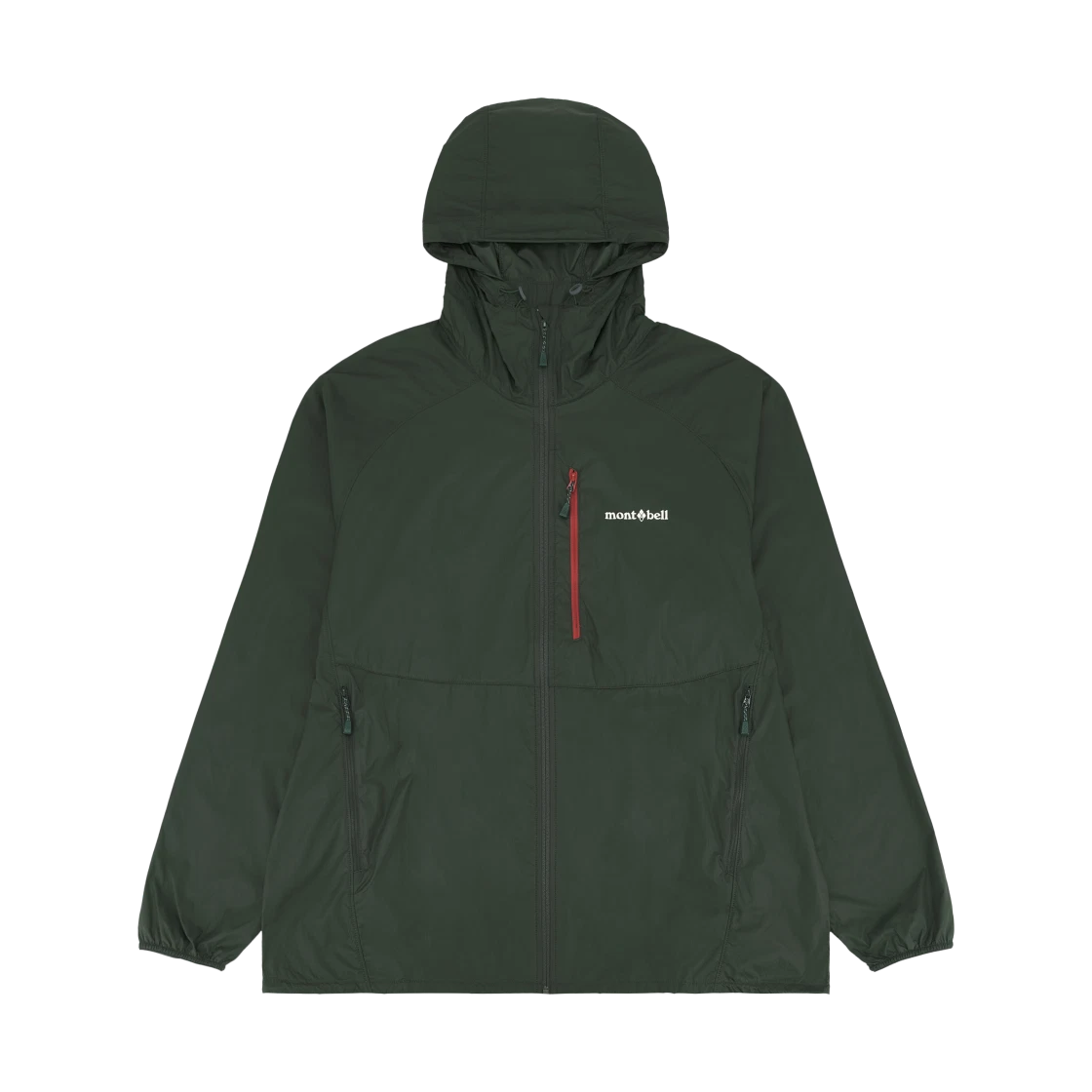Montbell Montbell Wind Blast Hooded Jacket Dark Green · S