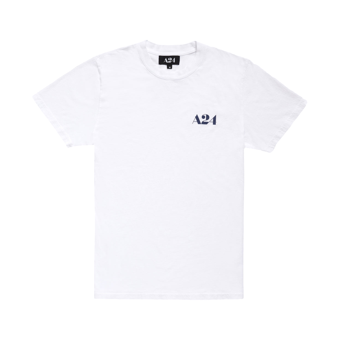 A24 화이트 로고 티셔츠 화이트(A24 White Logo T-Shirt White) - 1