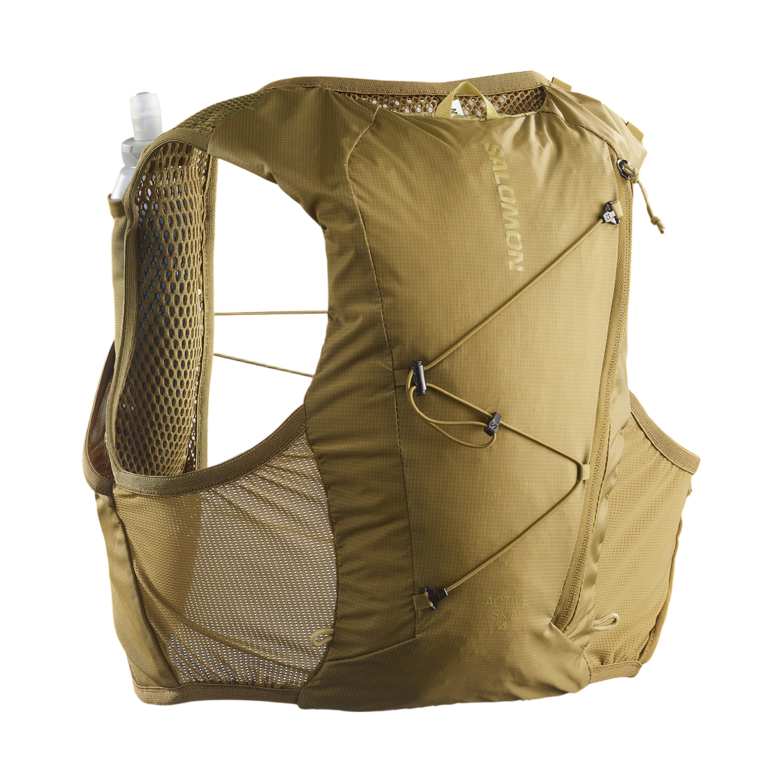 살로몬 액티브 스킨 4 세트 옐로우 브라운(Salomon Active Skin 4 Set Yellow Brown) - 2