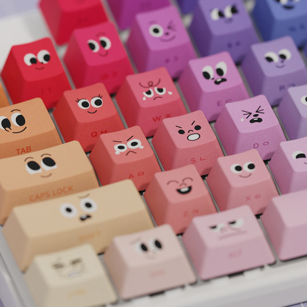 시이닷 와글바글 염료승화 한글 PBT 키캡(C.e.dot  WagleBagle Hangul PBT Keycaps) - 2