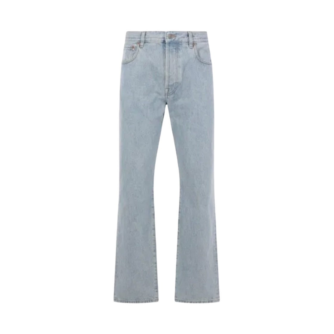 DE14CBA5508 Valentino Cotton Denim Jeans Light Blue