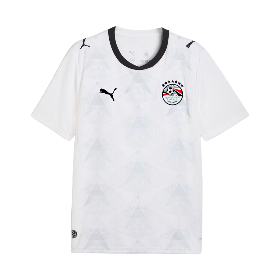 783557-02 Puma Egypt 2026 Away Soccer Jersey Puma White Feather Gray