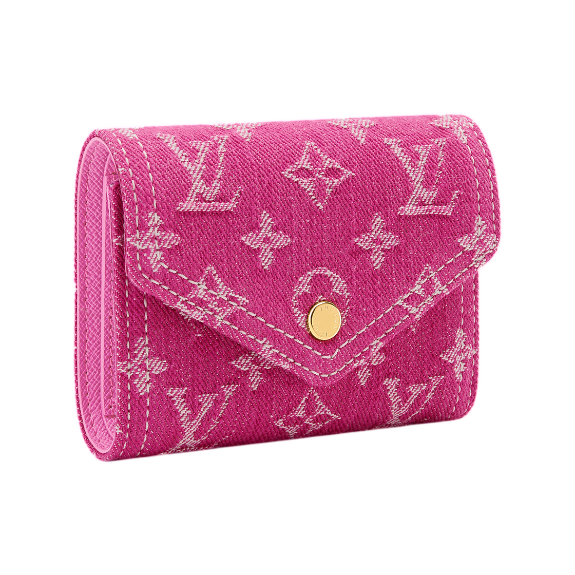 루이비통 빅토린 월렛 데님 푸시아(Louis Vuitton Victorine Wallet Denim Fuchsia) - 2