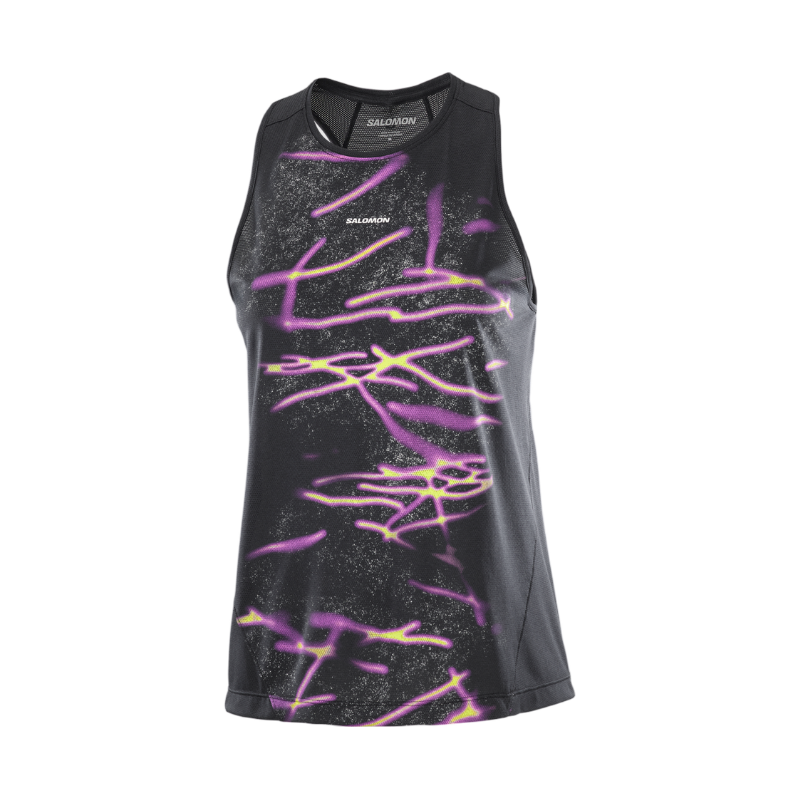 LC2791600 (W) Salomon Shakeout Core Tank GFX Black