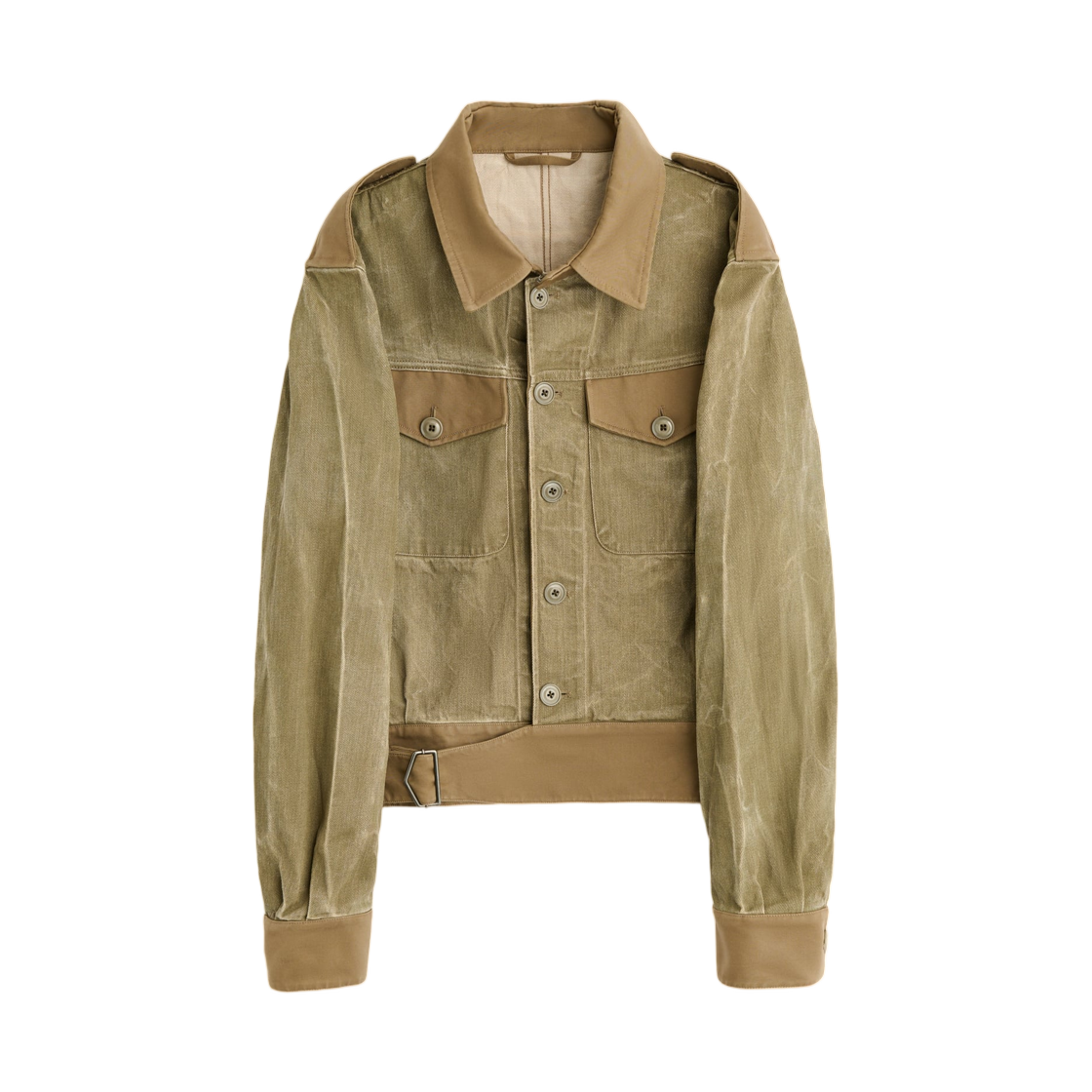 M2261BDO Our Legacy Battle Jacket Dusty Olive Pigment Twill