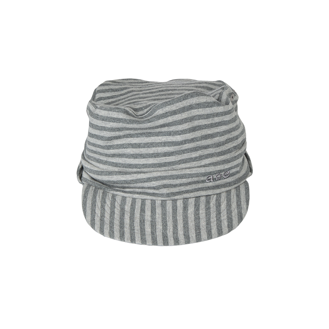 에이이에이이 스트라이프 파일드 캡 다크 그레이(AEAE Stripe Piled Cap Dark Grey)