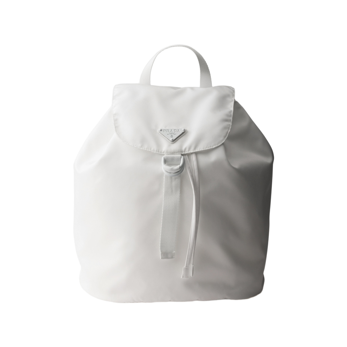 프라다 리나일론 백팩 화이트(Prada Re-Nylon Backpack White)