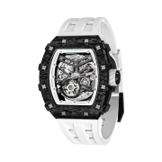 Tsar Bomba Elemental Carbon Fiber Automatic TB8208CF-40 Ellegant White