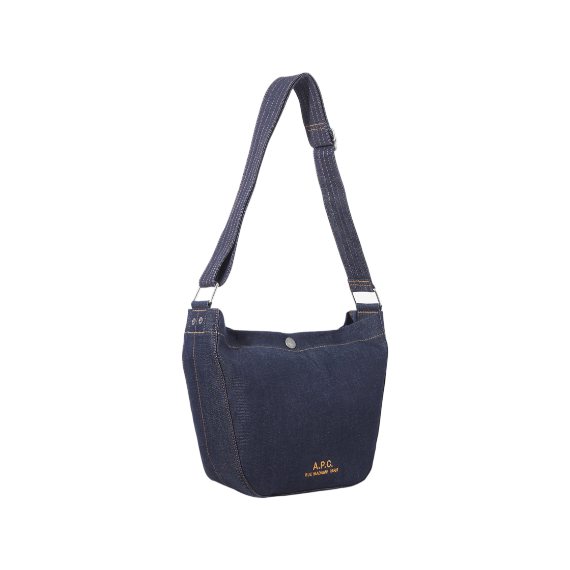 아페쎄 저널 스몰 사첼 인디고(A.P.C. Journal Small Satchel Indigo) - 2